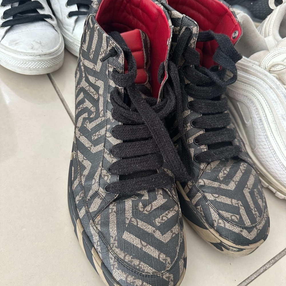 GUCCI GG CALEIDO MENS SNEAKER size 12